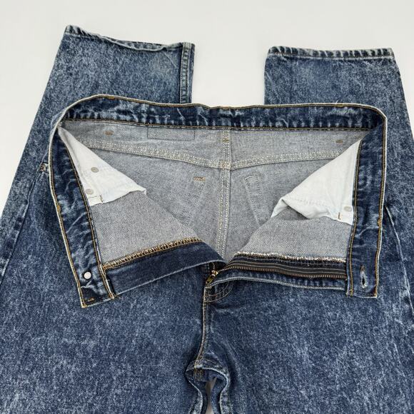 Vintage Levi’s 505 Jeans Men’s 38x32 Frosted Stonewashed USA Made 80s Retro - Picture 7 of 12